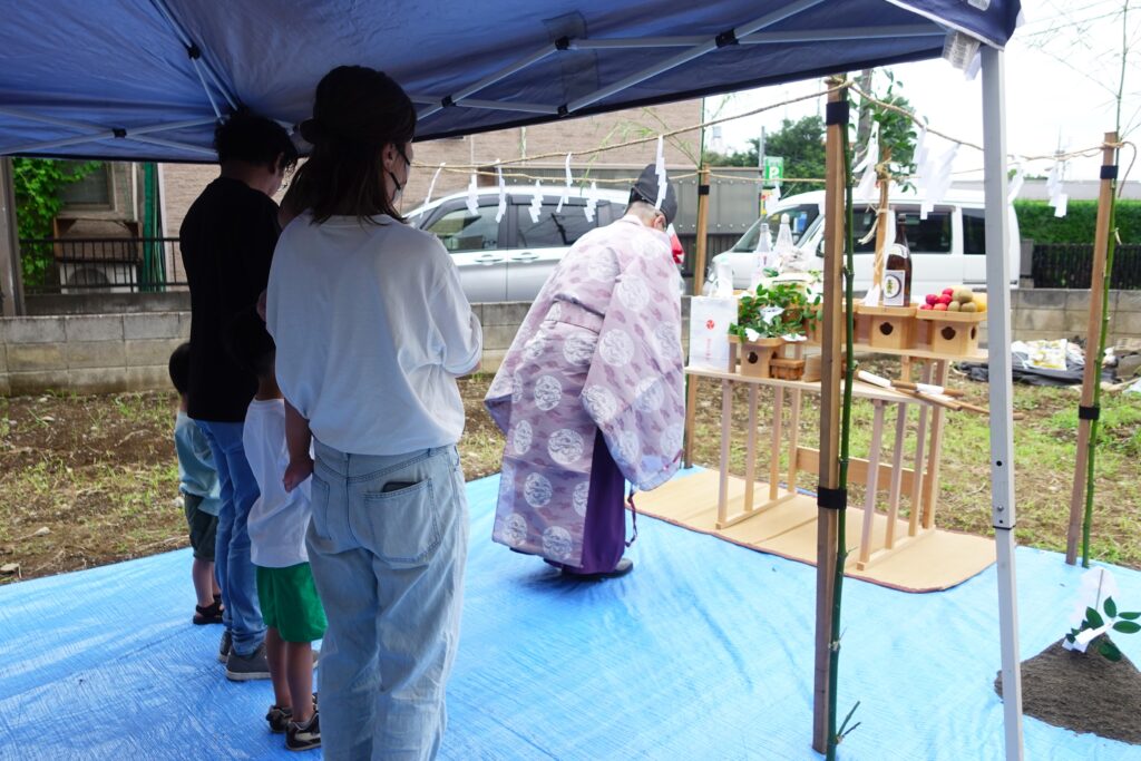 地鎮祭　家づくり　工務店
